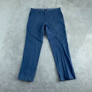 J.Crew The Sutton Mens 35x32 Blue Cotton Pants 3316